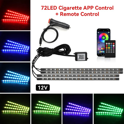 LED Car Interior Ambient Foot Light