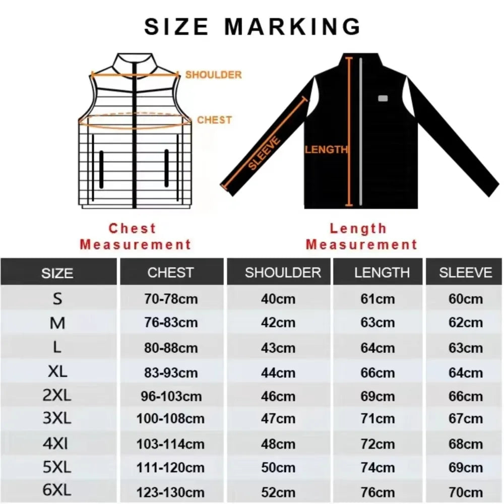 Winter Heating Coat/Jacket