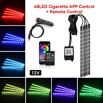 LED Car Interior Ambient Foot Light