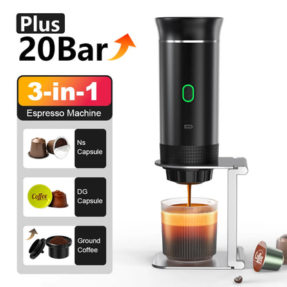 Wireless Electric Portable Coffee Machine